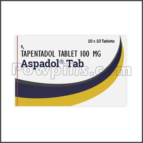 Aspadol 100 Mg Affordable Pain Relief Powpills