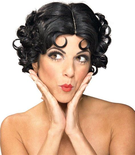 Betty Boop Wig Betty Boop Costume Halloween Costume Wigs Betty Boop