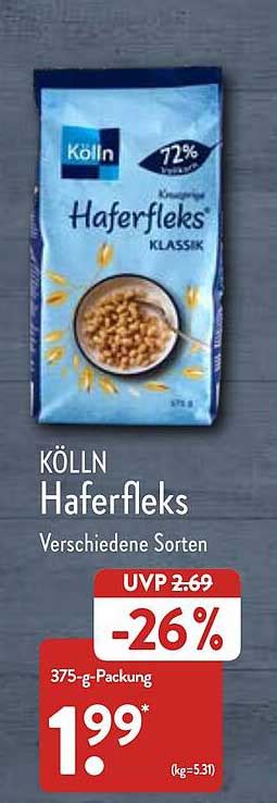 K Lln Haferfleks Angebot Bei Aldi Nord Prospekte De