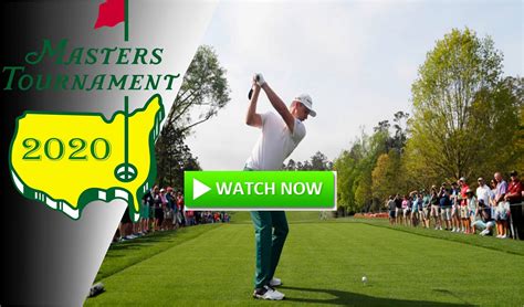 The Masters Golf 2020 Live Reddit Streaming Free How To Watch 2020