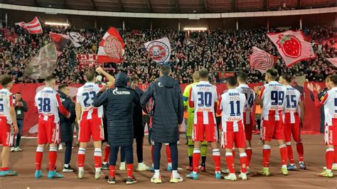 Delije I Igra I Nakon Utakmice Crvena Zvezda Ukari Ki Youtube