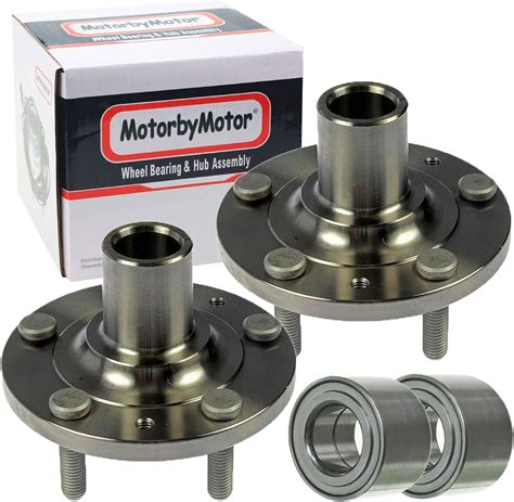 Motorbymotor 930 551 Fwd Front Heavy Duty Wheel Bearing Assembly With 5 Lugs Fits