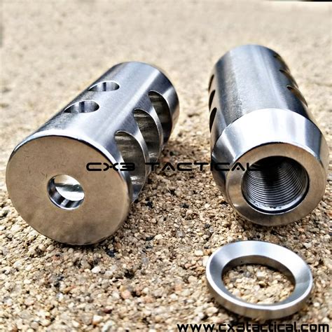 Stainless Steel Muzzle Brake Compensator Competition Brake Ruger 1022