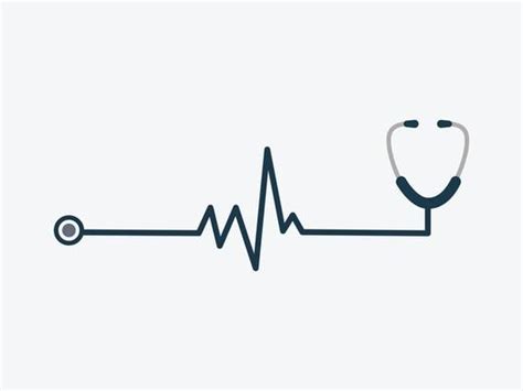 Stethoscope Heartbeat Vector Art, Icons, and Graphics for Free Download