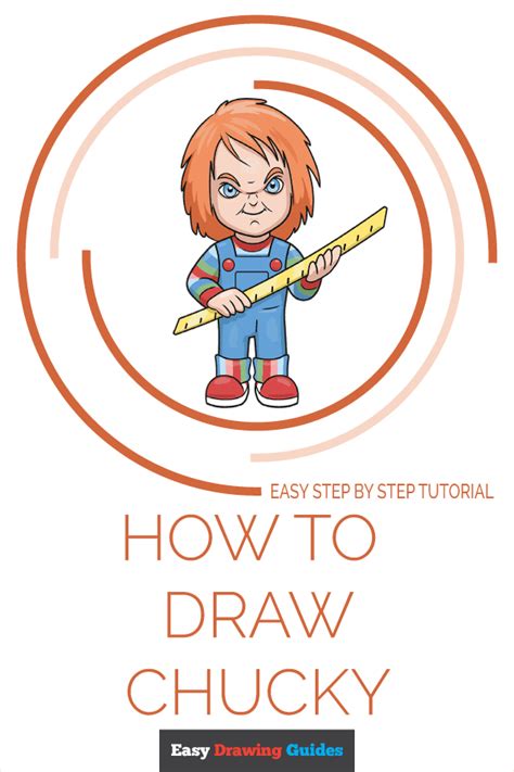 How To Draw Chucky With Easy Step By Step Instructions For Drawing Chucky