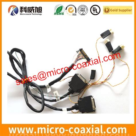 Custom I Pex Fine Micro Coax Cable Assembly Hd P Csh