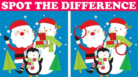 Spot The Difference Christmas Part 2 Youtube