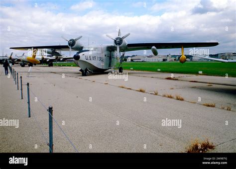 Grumman Hu 16a Albatross On Display At The National Museum Of The