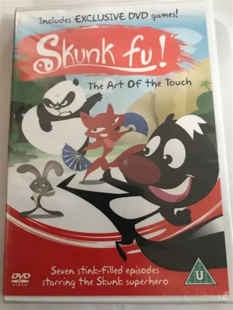 Skunk Fu The Art Of Touch Dvd New Sealed Kids 7 Episodes £999