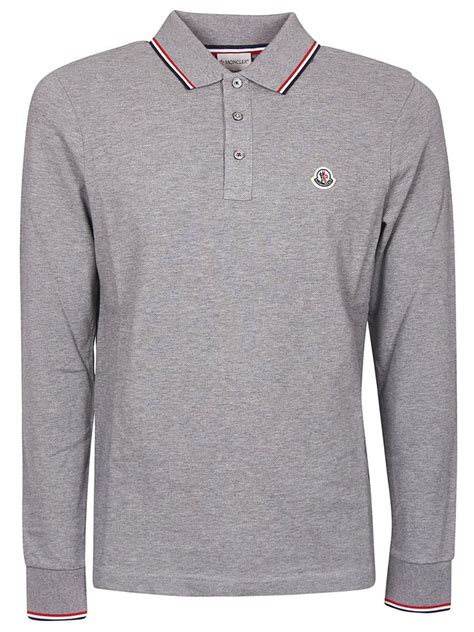 Moncler Long Sleeve Polo Shirt Moncler Cloth Causal Dresses Long