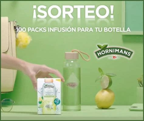 Hornimans Regala 100 Lotes Con Botellas E Infusiones De Verano