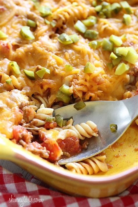 Cheeseburger Casserole Skinnytaste