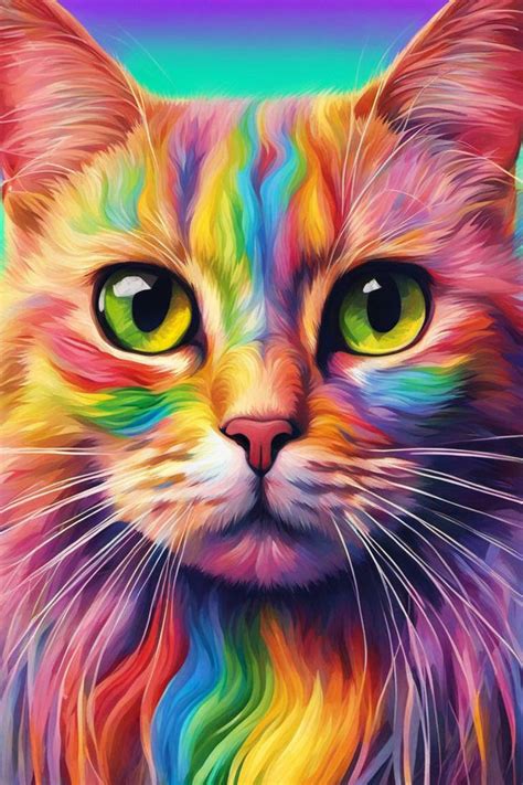 rainbow cat by monalista on DeviantArt