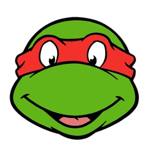 Teenage Mutant Ninja Turtles Raphael head | Ninja turtles, Ninja ...