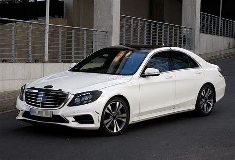 Spyshots 2014 W222 Mercedes Benz S Class Almost Undisguised