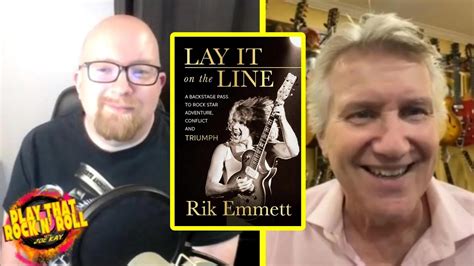 Interview W RIK EMMETT Of TRIUMPH Author Of LAY IT ON THE LINE