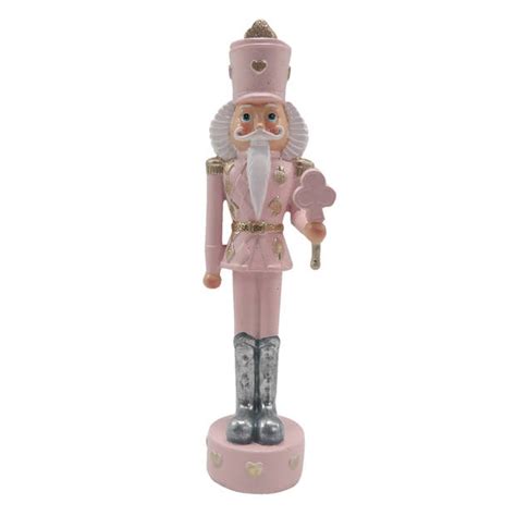 Haes Deco Kerst Notenkraker Kleur Roze X X Cm Kerstfiguur