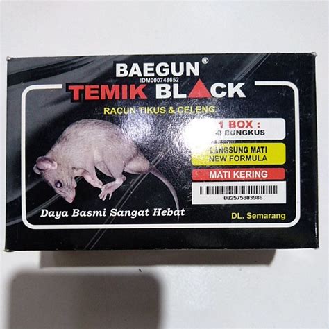 Jual Racun Tikus Dan Celeng Temik Black Shopee Indonesia