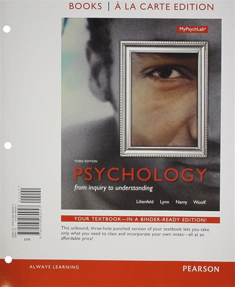 Amazon.com: Psychology: From Inquiry to Understanding, Books a la Carte Edition Plus NEW MyLab ...