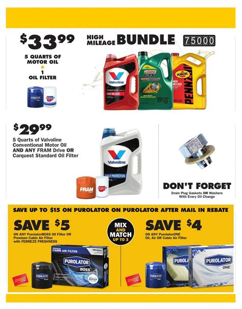 Advance Auto Parts Current Flyer - Weekly Ads Online