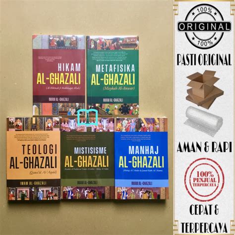 Jual Paket Buku Karya Imam Al Ghazali Hikam Metafisika Teologi