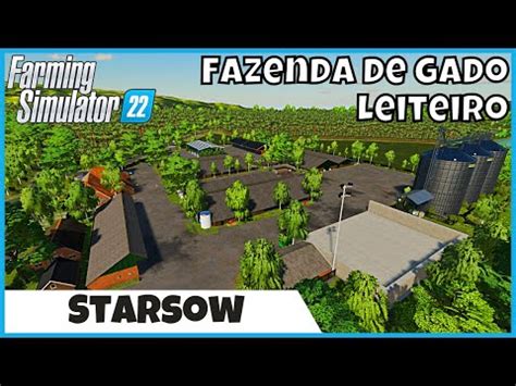 FS22 Mapas Apresentando STARSOW Para Fazenda De Gado Leiteiro No