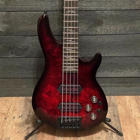 Schecter Guitar Research Omen Elite 5 5 String Electric Bass Reverb