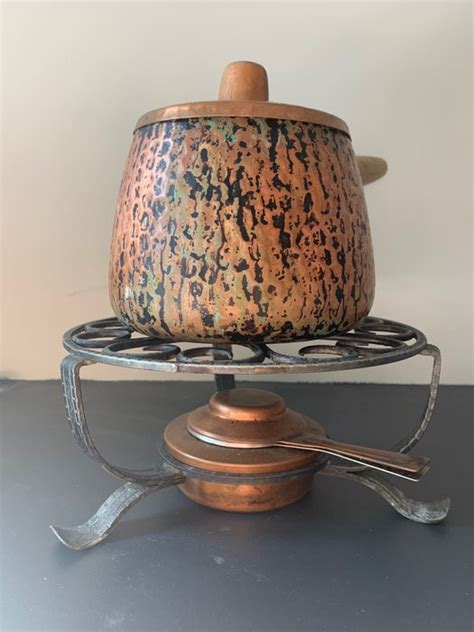 Sigg Fondue Copper Iron Castwrought Catawiki