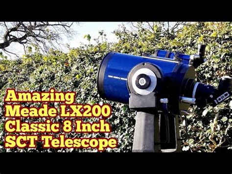 Amazing Meade Lx Classic Emc Inch Schmidt Cassegrain Telescope