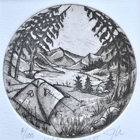 Intaglio Etching Etsy Uk