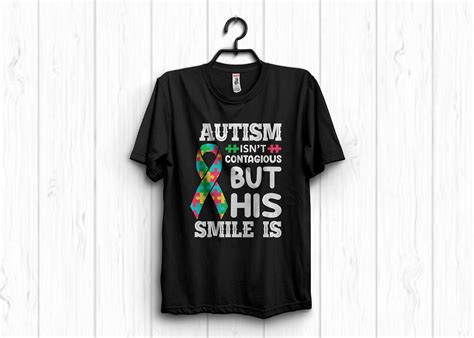 Autism Awareness Day T Shirt Design Behance