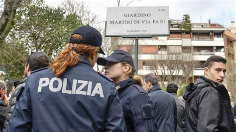 40 Anni Fa Il Rapimento Di Aldo Moro La Commemorazione In Via Fani