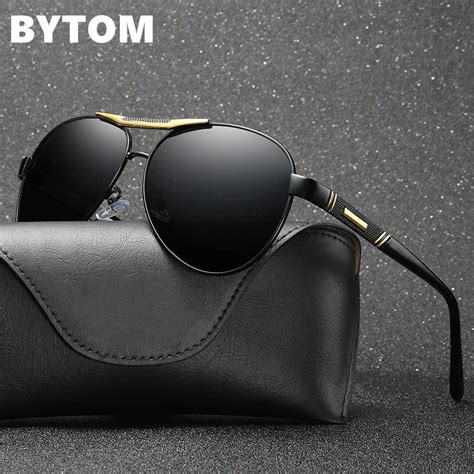 Bytom Unisex Cl Ssico Homens Marca Culos De Sol Hd Uv Espelho