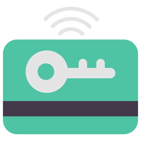 Keycard Generic Flat Icon