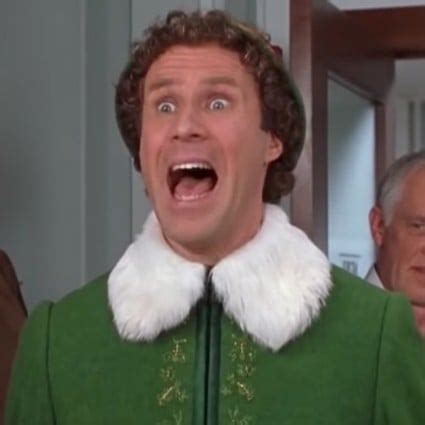 Elf Will Ferrell Smiling