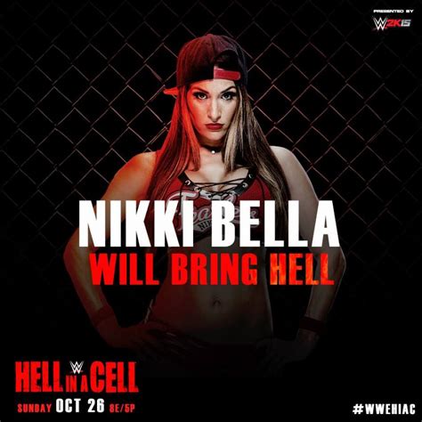 NIKKI BELLA – WWE Hell in a Cell 2014 PPV Promo – HawtCelebs