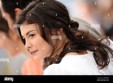 Actress Audrey Tautou Poses At The Therese Desqueyroux Photocall