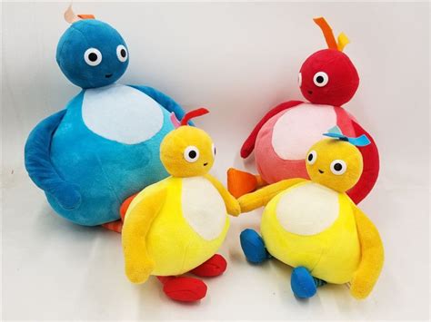 Toys Toys & Hobbies New Twirlywoos Chickedy Chick Peekaboo plush Toy 2PCS Gift