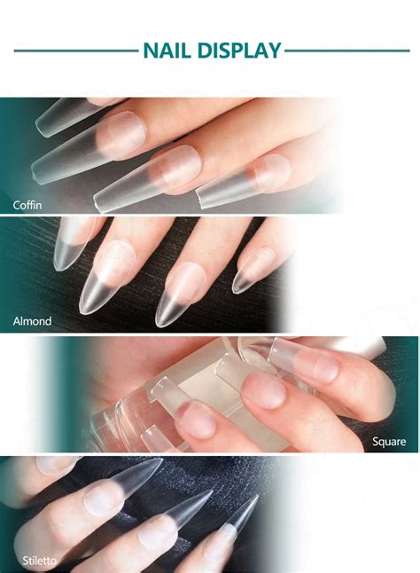 Kit Faux Ongles Capsules Pour Faux Ongles Faux Ongles Cercueil Amande