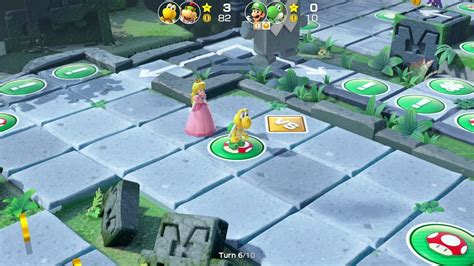 Super Mario Party Partner Party 2341 Domino Ruins Koopa Troopa