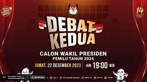 Link Live Streaming Debat Cawapres 2024 Malam Ini Muhaimin Gibran