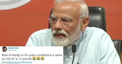 Pm Modi Doesnt Answer A Single Question In His First Ever Press