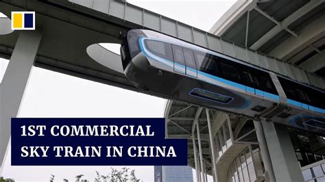 Chinas First Commercial Driverless Sky Train Begins Trial Run In Wuhan