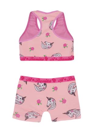 Conjunto Top E Calcinha Juvenil Estampado Le Lingerie Le Lingerie