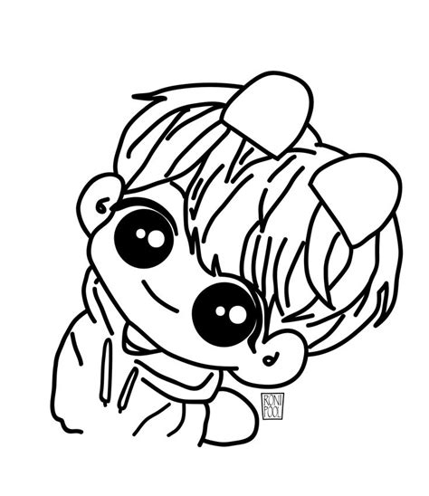 Jung Kook BTS Fan Art Chibi Jeonjungkook Dibujar Lapiz 1552