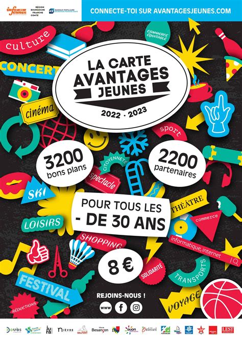 Carte Avantage Jeunes 2022 2023 Offerte Aux Jeunes De Chaux Mairie De