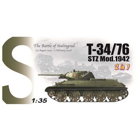 スケール 135スケール ドラゴン 135 Wwii ソビエト軍 T 3476 Stz 1942 2in1 マジック