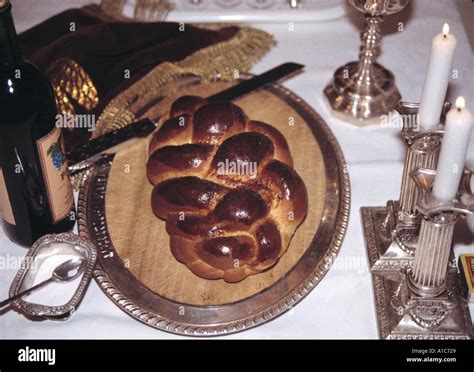 Shabbat Table Stock Photos & Shabbat Table Stock Images - Alamy