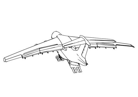 Premium Vector Sketch Of A Cargo Plane On A White Background Vector