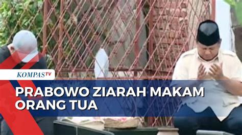 Prabowo Ziarah ke Makam Orang Tua – Rujukan Viral